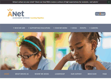 Tablet Screenshot of achievementnetwork.org